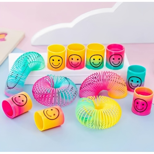 Mini μαγική Σούστα Smiley Rainbow ⌀5cm